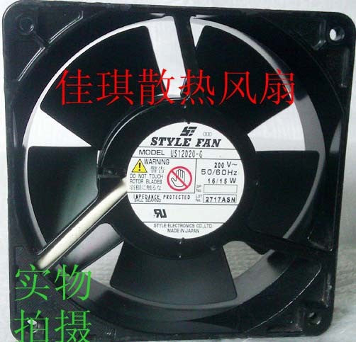 STYLE US12D20-G 200V 16/15W cooling fan STYLE US12D20-G 200V 16/15W cooling fan